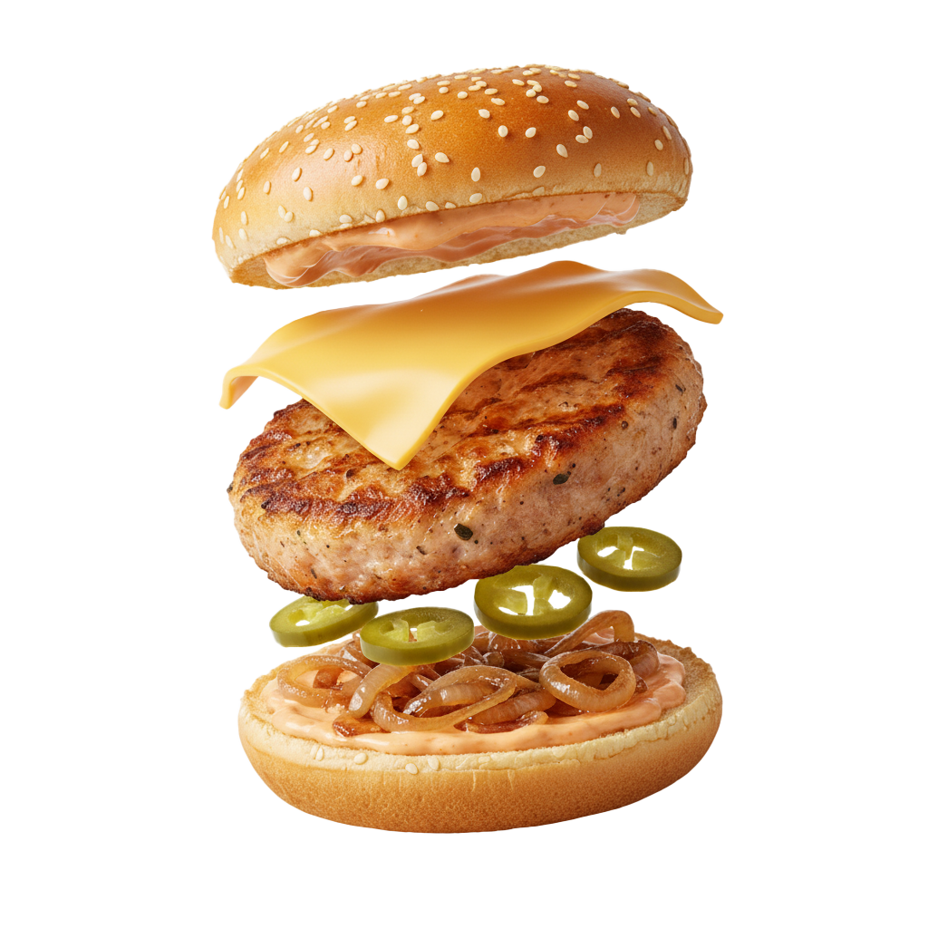 Sri Ra-Ja Spicy Burger