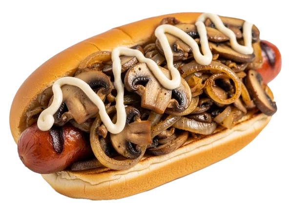 Umami Mushroom Hotdog