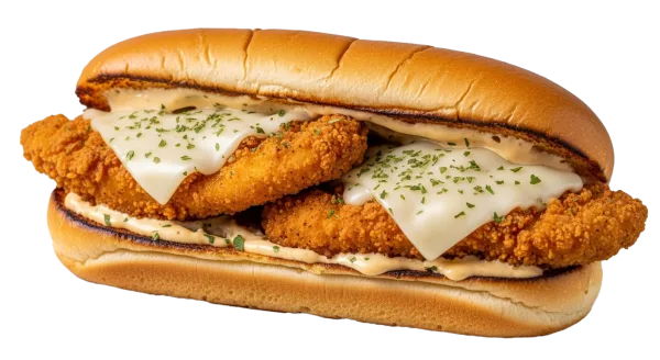 Crispy Chicken Po' Boy