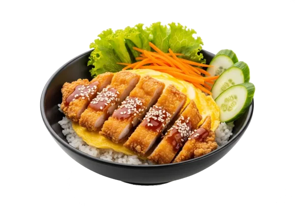 Crispy Chicken & Creamy Omelet