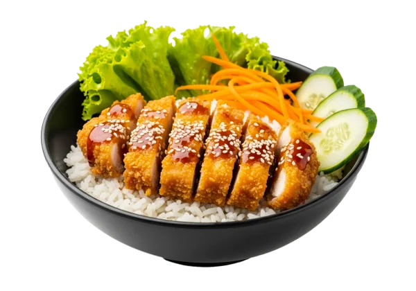 Crispy Chicken Rice Bowl